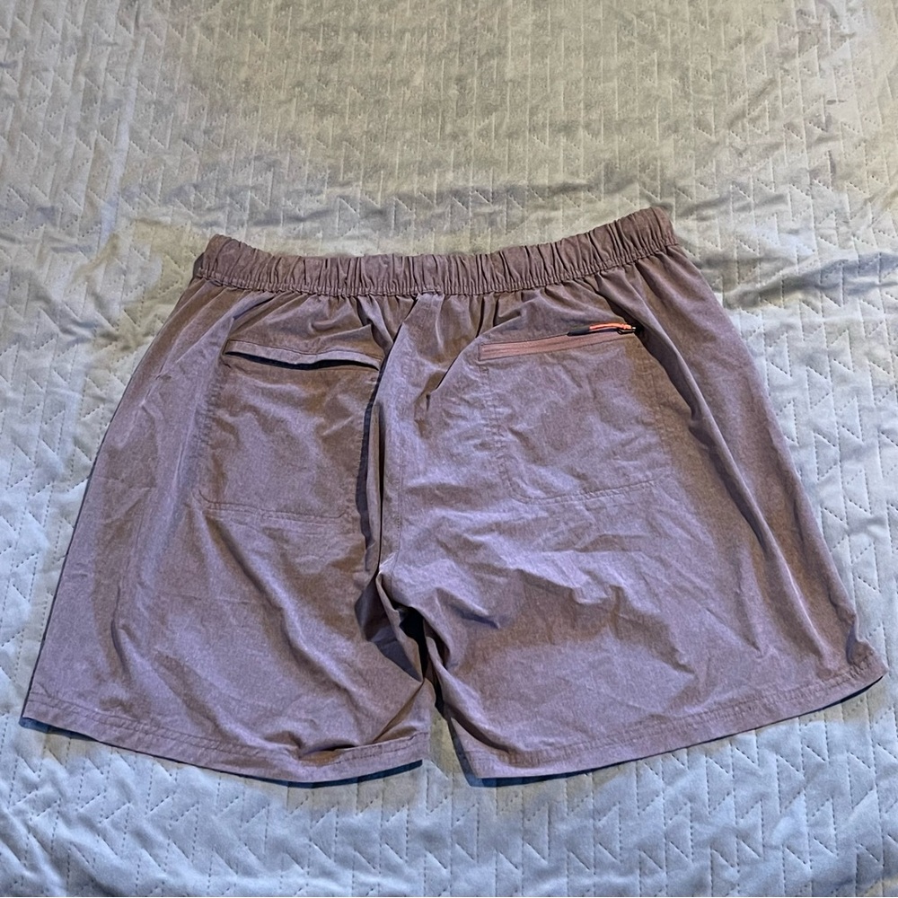 Saxx lined shorts mens large pre-owned condition - Picture 2 of 16